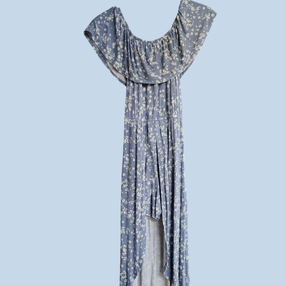 Art Class Blue Floral Dress